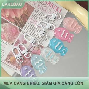 【LAKEBAO】 Kawaii Taiyaki Keychain Dễ Thương Cá Nhỏ Keyring Đáng Yêu Trường Túi Mặt Dây Chuyền Tai Nghe Trường Hợp Treo Trang Trí Vài Quà Tặng