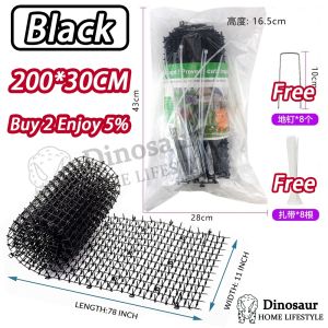 🇸🇬 ReadyStock - 200*30CM Cat Dog Scat Spike Mat Humane Animal Repellent Mat Anti Pet Digging Scratching Control for Garden Balcony Railing Planter Outdoor Furniture Protection