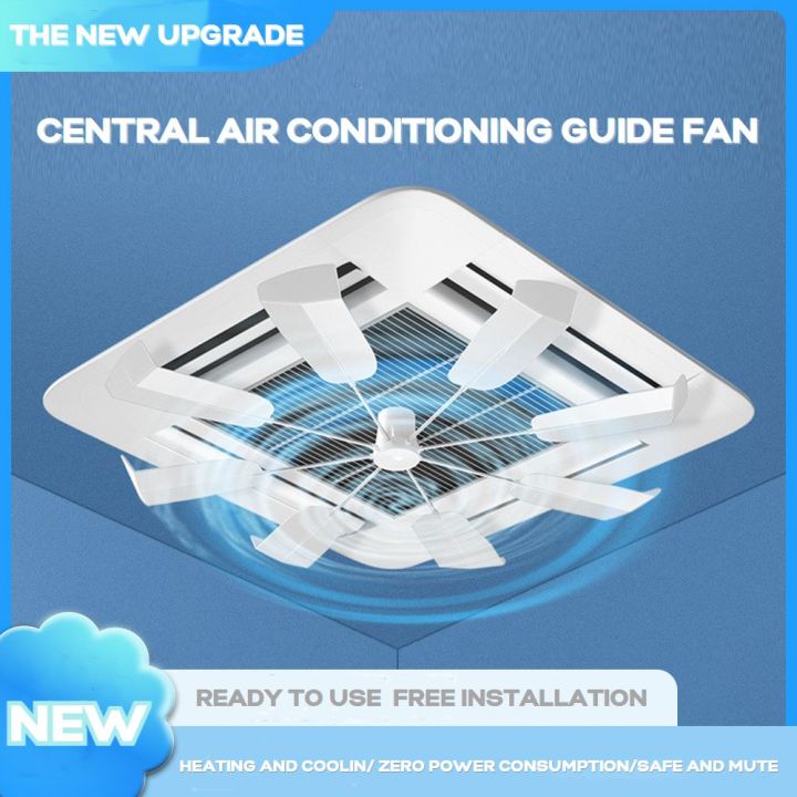 Cassette Aircon Guide Fan Central Aircon Fan Aircond Wind Guide Fan