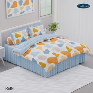 Bedcover set California rumbay ukuran 160x200 - motif terlaris - kasur no.2