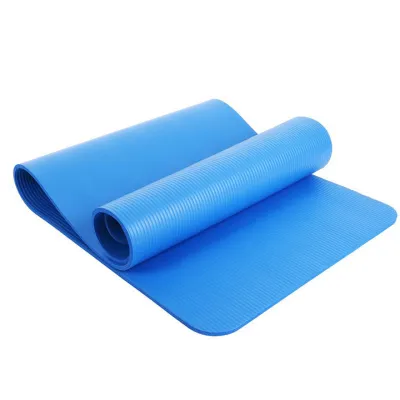 【READY STOCK】Fitness Yoga Mat 10mm Thicken Widen Lengthen Non-slip Soft High Density Indoor Workout Mats Baby Crawling Mat 高密度健身瑜伽垫