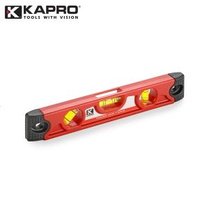 KAPRO 227 Magnetic Toolbox Torpedo Level Rubber Cushion Anti-Drop Durable Spirit Level 3vial 23cm 9"