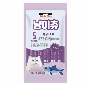Súp thưởng đặc PALMY DAYS cho mèo gói 75g (15g x 5 cây) Hàn Quốc