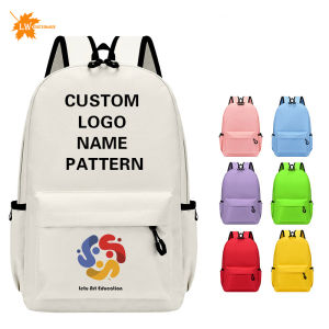 Personalized School Bag Custom Logo School Backpack Training Class Gift School Name Pattern Elementary School Backpack Wholesale2026