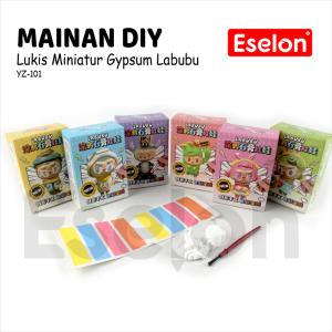 Mainan Lukis Gypsum Boneka / DIY Mewarnai  Patung Boneka Gypsum