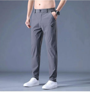 Mens Pants Fashion High Elasticity Quick-drying Comfortable and Cool Large Capacity Pockets