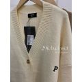 [Ảnh thật/Video 29feb] Áo khoác cardigan oversize thêu chữ P, mặc đôi nam nữ chất dày dặn. 