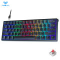 AULA F3261 Bàn Phím Cơ Chơi Game Hoán Đổi Ánh Sáng RGB Type-C Bàn Phím Có Dây 61 Phím Hỗ Trợ Cho Máy Vi Tính Máy Tính Để Bàn Máy Tính Xách Tay Trò Chơi Văn Phòng. 