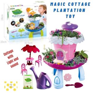 Kids magic cottage plantation kit stay home activities birthday gift STEM toys