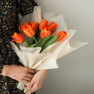 [Alex Do] Hot Sale Flower Packaging Paper Translucent Milk Cotton Lining Paper For Florist Wrapping Bouquet Wedding Soft Colorful Decorative Paper