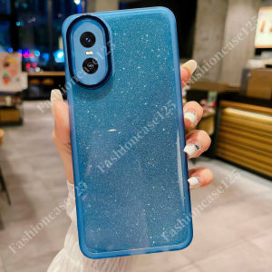 เคสกลิตเตอร์สำหรับ Infinix GT 30 Pro Infinix GT30 Pro GT30Pro X6873 5G 4G เคสใส่โทรศัพท์ฝาหลังอ่อนนุ่ม TPU ยืดหยุ่นป้องกันเลนส์กล้องถ่ายรูปไล่ระดับสี