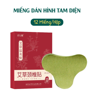 Hộp 12 Miếng Dán Xương Khớp Ngải Cứu MiaoAiTang Thiết Kế Độc Đáo Đặc Biệt Phù Hợp Với Các Khớp Xương