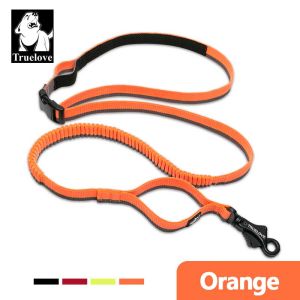 TRUELOVE Dây Xích Chó Đàn Hồi Dây Xích Nylon Chạy Thoải Mái Dây Xích Chó Có Thể Kéo Dài Cho Chó Cỡ Trung Bình Lớn Chạy Bộ Đi Bộ