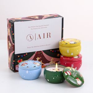 New Year Gift 4 PCS/Box New-Year Giveaway Gifts 2026 Scented Candle Gift Candle for Souvenir
