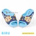 Sandal Selop Karet Anak Laki Laki 3 4 5 6 12 Tahun Karakter Labubu Terbaru RDX-Z6 Biru. 