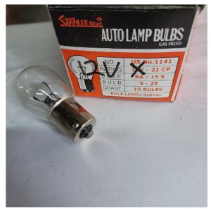 Dop 12v Bohlam Bola Lampu Riting Sinyal Signal 12 Volt Kaki 1 Besar 21W merek stanlee star untuk L300 carry panther dll