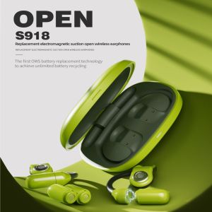 YIVOICE S918 OWS True Wireless Bluetooth Headphones with Swappable Battery