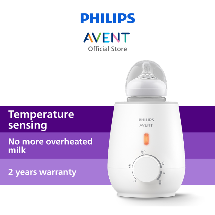 PHILIPS AVENT Fast bottle warmer SCF355/08 Lazada Singapore
