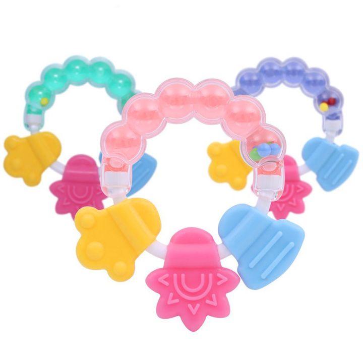 Teether with Rattle Handle for Infants | Lazada PH