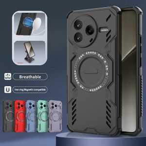 For Xiaomi Poco F7 Ultra 5G Case Shockproof Armor Phone Cover for Poco F7Ultra Pocco Poko Little PocoF7 Ultra Car Magnetic Funda