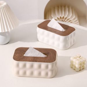 SUN ME Multi-purpose Napkin Box Removable Decorative Paper Storage Holder Home Decor With Cover Toilet Tissue Box Room