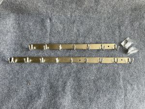 Móc Áo Treo Đồ Gắn Tường Visenta Inox Cho Nhà Tắm Phòng Khách Phòng Ngủ Loại 7 và 9 Móc