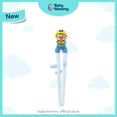 🇲🇾ReadyStock 💯Korea Edison Geniune Early Learning Chopstick Pororo Poly Micky / BPA FREE Child Chopsticks