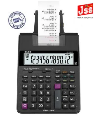 CASIO Printing Calculator Adding Machine HR-100RC Compact Type / electric calculator with receip