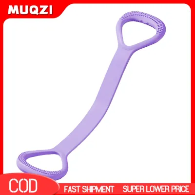 MUQZI Body Workout Band Pilates Resistance Band Fitness Resistance Bands with Handles Anti-slip Chest Expander Elastic Straps for Men Women Arm Back Shoulder Stretch Yoga Tension Rope – Home Workout