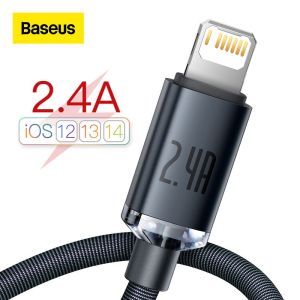 🥇✅SG READY STOCK✅Baseus USB Cable For iPhone 14 13 12 11 Pro Max X XR XS 8 7 6s 6 iPad Fast Data Charging Charger USB Wire Cord Mobile Phone Cables