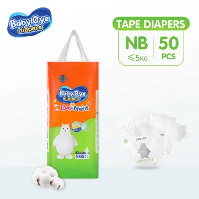Aibeile Baby 50pcs Baby Disposable Diapers Breathable Pull-ups Korean Diaper Pants for Baby M L XL XXL XXXL 4XL 5XL 6XL