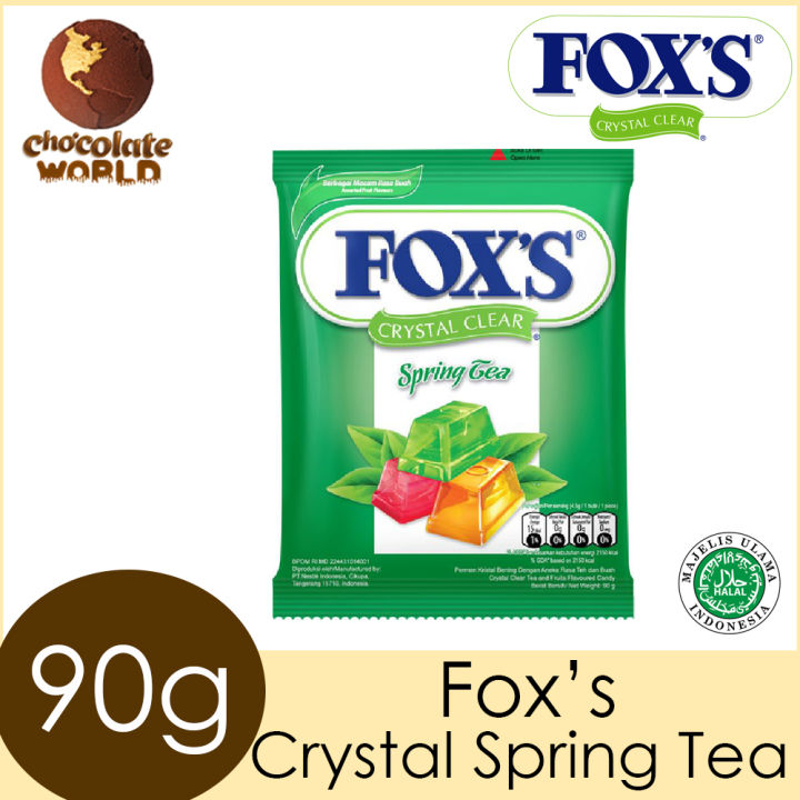 Fox's Crystal Clear Spring Tea Candy 90g (Made in Indonesia) | Lazada