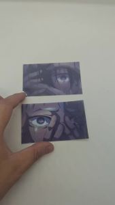 The Summer Hikaru Died Acetate Cards Set Of 2 Hikaru Yoshiki Eye Art Transparent Film Collector Showcase Cabinet Shelf Display