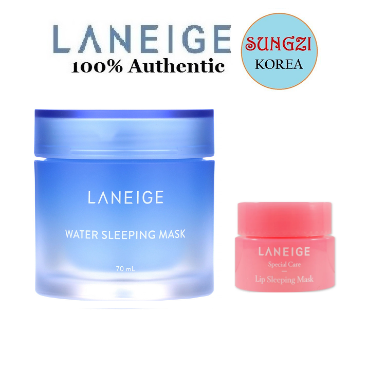 LANEIGE Water Sleeping Mask 70ml + LANEIGE Lip Sleeping Mask 3g | Lazada PH