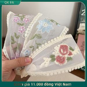 QK FA ✨ New ren hoa rộng tóc ban nhạc cho phụ nữ cô gái headbands dân tộc thanh lịch thời trang tóc Hoops tóc phụ kiện mũ nón