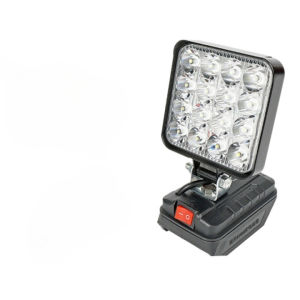 LED lampu baterai lampu cordless Lampu Antarmuka Baterai LED Work light Dapat diputar 120°