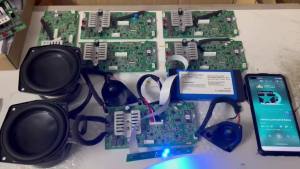 1PCS Original For JBL Boom1 Boom 1 ND PL Bluetooth Speaker Blue Green Motherboard Button USB Charging Board
