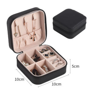 Gratis Semua - Kotak Perhiasan / Box Penyimpanan Anting Kalung Gelang Portabel / Box Case Anting Cincin Kalung Aksesoris Serbaguna