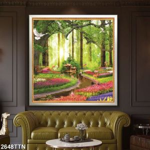 Tranh Laminate Tráng Gương - Tranh Treo Tường Sơn Thuỷ Hữu Tình 05