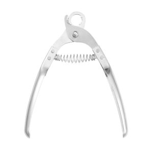 BLACKON Lightweight Snail Tail Cutter Manual Stainless Steel Snails Cutting Pliers Multipurpose Handheld Snail Tail Remove for Home Restaurant Kitchen
