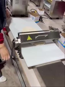 Folding Dough Sheeter Stainless Steel Household Tabletop Manual Rolling Machine Adjustable Thicknesses for Slicer Fondant Pastry