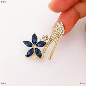 [COD] Buin Fashion Flower High Heels Shoes Brooches Women Coat Clothing Badges Jewelry Accessries