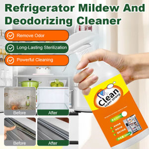 💖Refrigerator Mildew and Deodorant Cleaner Deodorant Household Deodorant Spray Stain and Mildew Remover冰箱杀霉除臭清洁剂