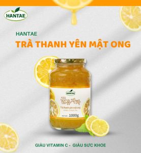 (HOT CHÍNH HÃNG) Trà Thanh Yên Mật Ong Hantae Hàn Quốc ngon bổ rẻ nguyên chất