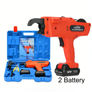 12V Automatic Rebar Tier Handheld Building Tying Machine Strapping Tool for 8-34mm Rebar Construction Tools