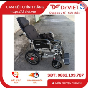 Xe Lăn Điện Lucass X802 [CHÍNH HÃNG] - Xe lăn nhôm tự động chạy bằng điện cho người già khuyết tật bảo hành 12 tháng
