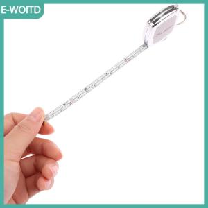【E-WOITD】 Sáng Tạo Và Thiết Thực 2 Mét Túi Xách Tay Quà Tặng Nhỏ Gọn Mang Theo Xung Quanh Dễ Thương Mini Thép Băng Đo Vòng Chìa Khóa Tay Công Cụ
