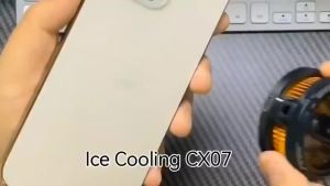 07 Mobile Phone Radiator Magnetic Semiconductor Freezing Style With Back Clip Universal Mobile Phone