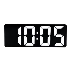 LED digital alarm clock intelligent voice mute dormitory bedside electronic alarm clock desktop decoration