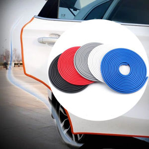 เส้นตัดขอบประตูรถ ยางขอบประตูรถ ยางกันชนประตูรถ1ม้วน ยาว 5เมตร มี5สี ไม่ต้องใช้กาว ใช้กับรถได้ทุกรุ่นทุกยี่ห้อ Line Door Guardของแท้ 100%